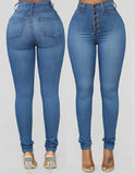 Baddie High Rise Stretchy Jeans