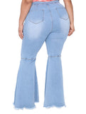 Baddie Bell Bottom Flare Jeans