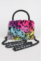 Kandi Girl Leopard Faux Fur