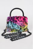 Kandi Girl Leopard Faux Fur